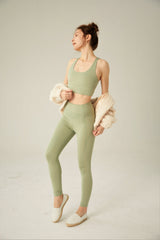 Fles - Avo Leggings in Mint Green
