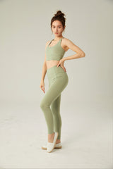 Fles - Avo Leggings in Mint Green