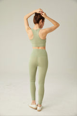 Fles - Avo Leggings in Mint Green