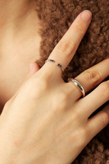 Nat C. Jewelry - Bluebell Ring (Blue Sapphire Stones)