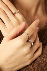 Nat C. Jewelry - Bluebell Ring (Blue Sapphire Stones)