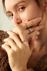 Nat C. Jewelry - Bluebell Ring (Blue Sapphire Stones)