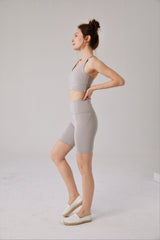Fles - Silver Stone Biker Shorts