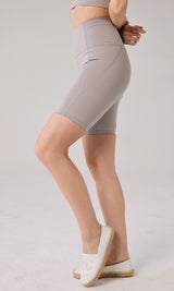 Fles - Silver Stone Biker Shorts