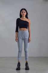 YUYU - Uniform Jogger in Grey
