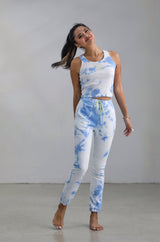 Daydreamer - L.A Eye Tie-Dye Ribbed Tank