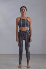 Wolven - Zephyr Crisscross Four-way Crop Top