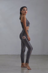 Wolven - Zephyr Crossover Pocket Leggings