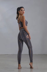 Wolven - Zephyr Crossover Pocket Leggings