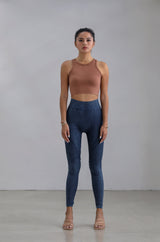 Nikibiki - Vintage New Biker Jeggings in Denim Blue