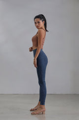 Nikibiki - Vintage New Biker Jeggings in Denim Blue