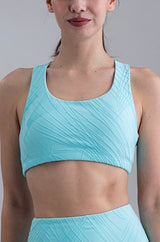 Onzie - Selenite Mudra Bra in Light Blue