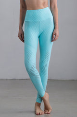 Onzie - Selenite Midi Leggings in Light Blue