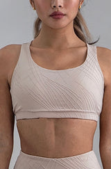 Onzie - Selenite Mudra Bra in Cuban Sand