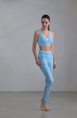Wolven - Aqua Aura Leggings