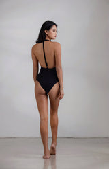 Wolven - Zephyr Deep-V One Piece Swimwear