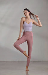 Onzie - Sweetheart Midi Leggings in Antique Rose