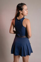 Venise - Two-Way Dress in Dark Blue