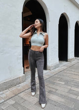 Wiskii - Seamless Polo Padded Top in Dawn