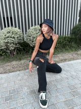 GYM & TONIC - Sk8ter Boi Gradient Ripped Jeans