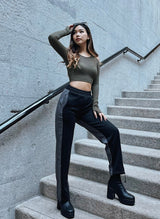 GYM & TONIC - Gen Z Duo Fabric Joggers in Black and Grey