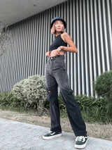 GYM & TONIC - Sk8ter Boi Gradient Ripped Jeans