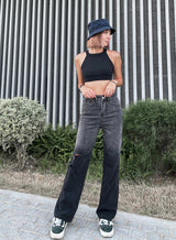 GYM & TONIC - Sk8ter Boi Gradient Ripped Jeans