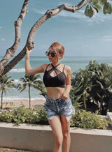 Wiskii - Victory Sports Bra in Black
