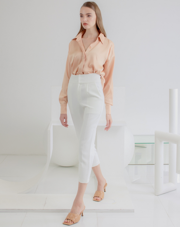 TIANA – Irina Slimming Pants in White