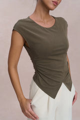 Emvy - Sage Padded Top