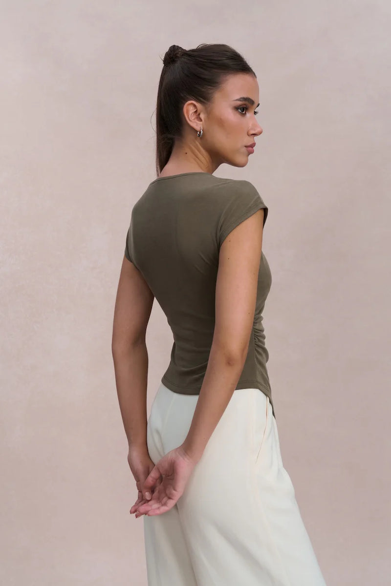 Emvy - Sage Padded Top
