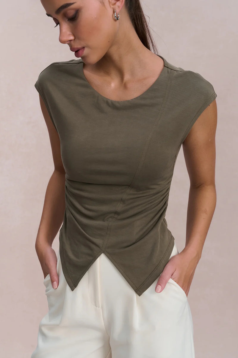 Emvy - Sage Padded Top