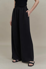 Emvy - Cloud Soft Touch Modal Wide-leg Pant in Black