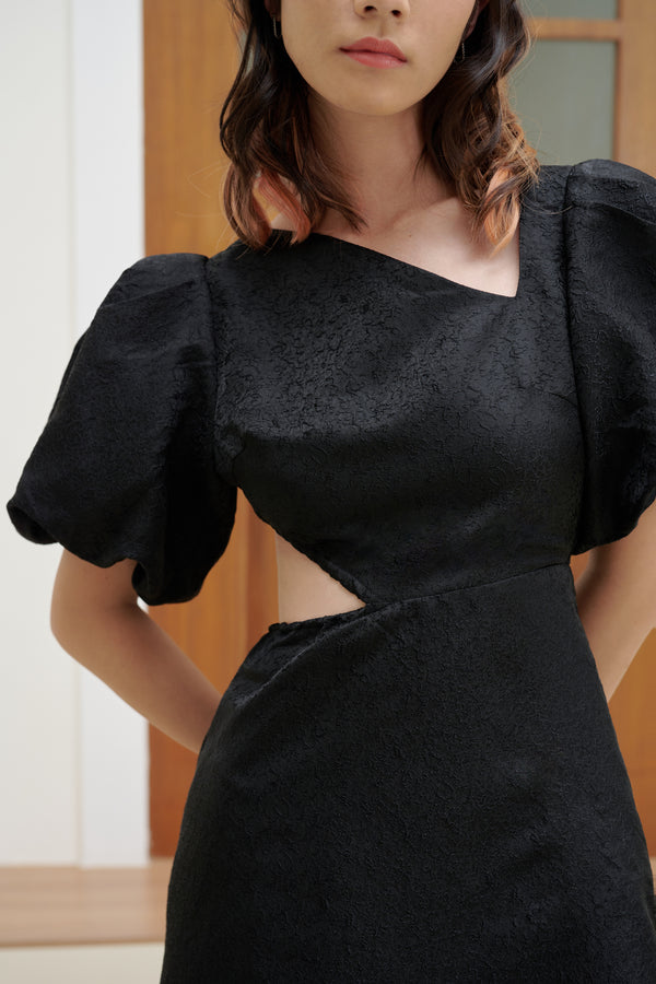 TIANA - Irene Dress in Black