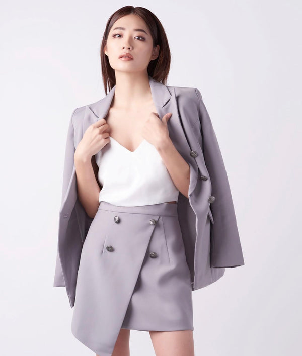TIANA – Khai Slimming Skirt in Grey