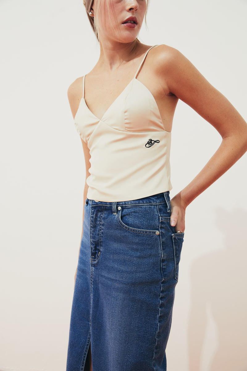 TIANA - Cami Top in Nude