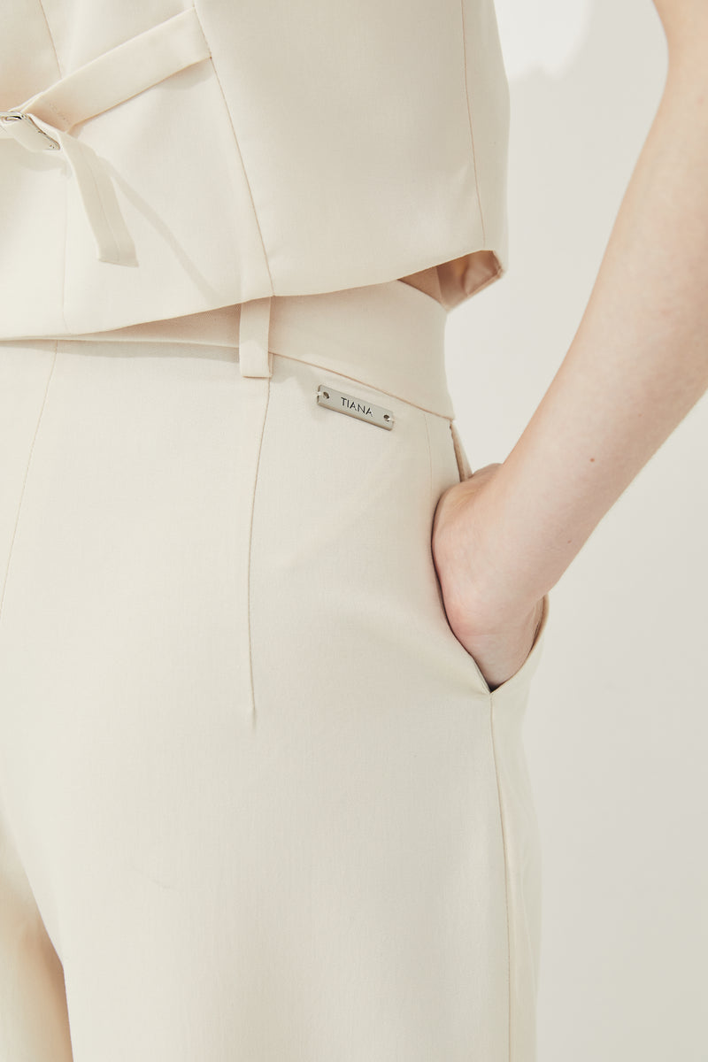 TIANA – CREAM Chique Pants
