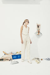 TIANA – CREAM Chique Pants