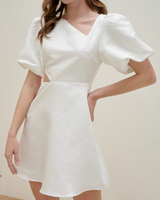 TIANA - Irene Dress in White