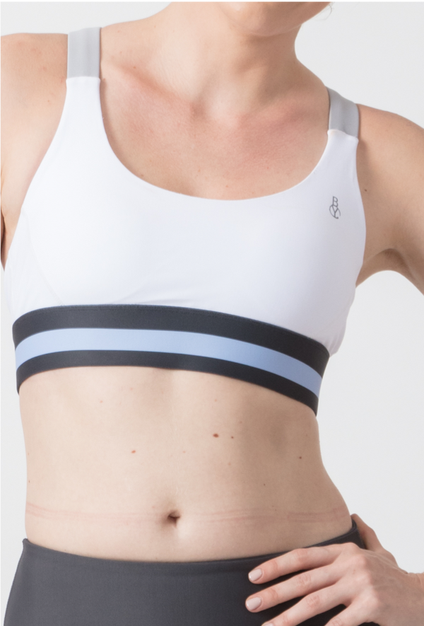 BYO ACTIVE - A BIT OF ALL WHITE BRA