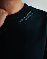 Metanoia - Fearless Crop Sweatshirt in Black