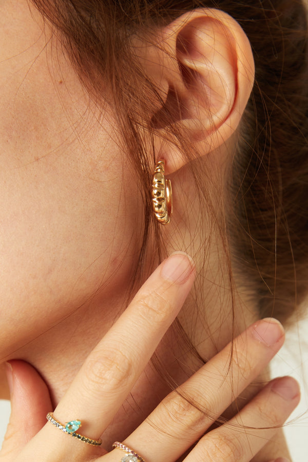 Nat C. Jewelry - Snowdrop Earrings