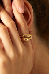 Nerine Ring in Gold (Set of 2pcs)