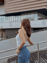 Avocado - Stella Strappy Bra in Vintage Harbor Mist